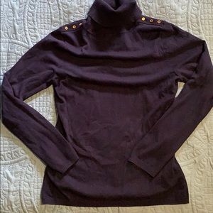 The Limited sweater. Navy/gold. Like new.